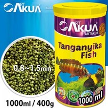 고단백 시클리드 대형어 먹이 1000ml 인디언나이프