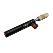 OLC 2 in 1 CO2 자전거 핸드펌프, 블랙, 4개