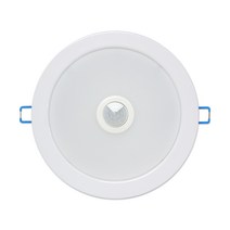 홈룩스 8인치 LED 다운센서등 25W 현관등 매립등 다운라이트 매입센서 주택 아파트 원룸 창고 앞 조명 매입등 다운라이트 센서등 LED다운센서등 LED매입센서등 LED실내등 국산, 주광색