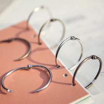오토데코 금속 카드링 문서 연결 고리링(1개 가격입니다.), 70mm