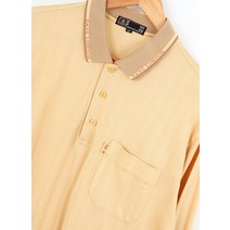 (L)닥스 카라 긴팔티셔츠 골프 기능성 카라멜