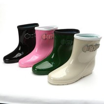 진흥 여반장화 아동 주니어 키즈 여아 레인부츠 장화 핑크:230