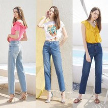 [런칭가 59 800원]ACP 여성 릴렉스 스트레이트핏 라이크라 데님 3종