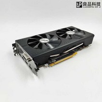 그래픽카드 MSI ASUS RX580 RX590 데스크탑 8G 4K, ASUS 580 8G Snow