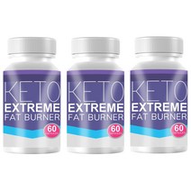 영국 케토 익스트림 팻 버너 60캡슐 Keto Extreme Fat Burner, 3병