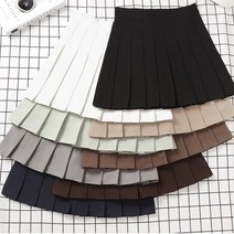 교복몰 베이직 스커트 교복 원단 반티 작업복 샘플 단체티주