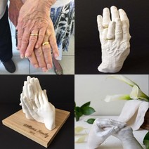 석고 뜨기 키트 손 모형 집에서 아기 발 기념일 반려견 DIY 만들기 캐스팅 놀이 3종, 반려견 캐스팅 키트