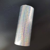 디자인 큰 체크 투명 핫 스탬핑 호일 종이 플라스틱 PP 필름에 대한 120M 길이, 16cm Width 2
