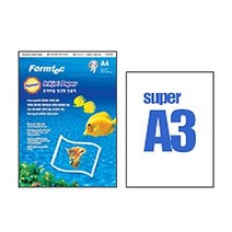SuperA3 FP-30570S 전용지 데스크 문구 사무 100매 학용품 잉크젯 폼텍, 상세페이지 참조, 상세페이지 참조, 상세페이지 참조
