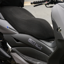 MVP 쿨시트 전차종 오토바이쿨시트 개선형안장 쿨메트 3D메쉬 PCX NMAX XMAX, 고급형 3XL