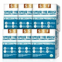 19종 생유산균 프로바이오틱스 신바이오틱스 프리바이오틱스 6박스(180포), 단품