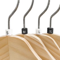 의류 매장용품 옷걸이 사이즈링 (100개입), (블랙-3XL), 100개