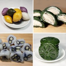 오색송편 모시잎송편 콩송편 세트 (각각 1kg) 영광 모시개떡 (500g) 냉동 송편 선물, 송편세트1 (오색2 모시1)