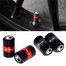 킴코 다운타운 엑스타운 익사이팅 G딩크 타이어 밸브 캡 공기압밸브 구찌캡, 레드