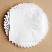 냅킨공장 칵테일 무지 냅킨 1박스, White, 3000개