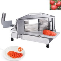 라운지 토마토 레몬 오이 오렌지 양파 치즈 슬라이서 과일 야채 커터 슬라이서 수동 상업용 토마토 슬라이서, 블레이드 6mm, 01 Blade 6mm