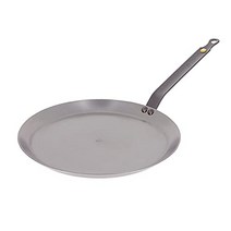 DeBuyer 5615.30 Mineral B Element 크레이프 팬 철 은 지름30 cm -23262, 직경 30cm, 독특한