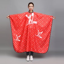 헤어 살롱 미용실 손님 가운 바버샵 커트보 컷트보 기타헤어소품 초대형 케이프2, 블랙 160*140cm