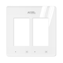 Zigbee AI 조명스위치 파워매니저 스마트홈 조명제어 프론트 커버