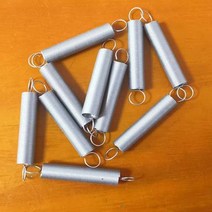 토션스프링 인장 금형 태엽 스프링 10 개몫 와이어 0.3mm 0.4mm 0.5mm 스테인레스 스틸 이중 후크 od 2mm-6mm length10-50mm, 0.5x4mm, 15mm