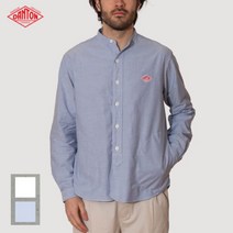 (일본직구)미니멀 그 잡채 단톤 남성 차이나카라 셔츠 봄 남방 made in japan