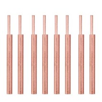 휴대용 가정용 용접기 레이저 아크 스팟 전기 용접기 품질 8pcs 용접 바늘 산화 알루미늄 3mm 편심 막대 용접 기계 용접 펜 브레이징 배터리 니켈 플레이트, 없음