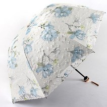 네츄럴데이 자수 레이스 양산 uv차단