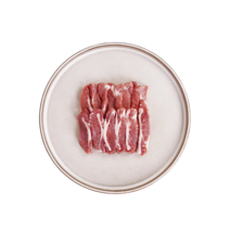 조남매육간 프리미엄 한돈 등심덧살 600g 구이용 캠핑요리 특수부위, 덩어리 600g