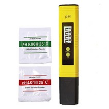 PH측정기 수분 산소 농도 0 01 고정밀 배터리 구동 수질 테스터 14 측정 범위 수영장, 0.01, 01 Yellow