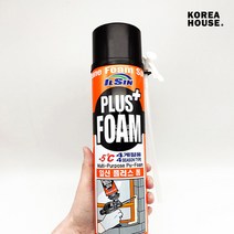 다목적 우레탄폼 충진재 단열 보수 고정 방음 창틀 벽 메꾸기 접착제 분사형