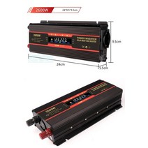 제네레이터 제네레다 eu 소켓 인버터 12v 220v 깨끗한 부비동 자동차 전원 인버터 수정 사인파 dc 12v ac 220v 변압기 자동차 충전기 변환기, 2600w