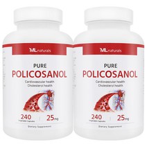 My Life 내추럴스 폴리코사놀 25mg, 240정, 2개