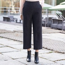 엄마옷 모슬린 기모 밴딩 통바지 PN211178마담 미시옷 50대 중년여성의류 60대 엄마옷 빅사이즈 할머니옷 여성옷