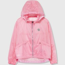 여성 사보나 루즈핏 후드 자켓 W (Pink)