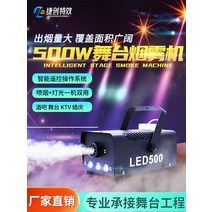 연기발생기 휴대용 400W 500W 안개 연기 포그머신, 리모콘 400W 훈제기  꽃