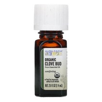 AURA CACIA 순수 에센셜 오일 유기농 정향 싹, 1개