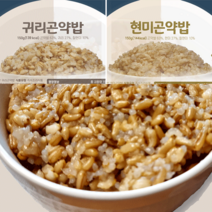 발효곤약 당뇨약밥 건강약밥 변비개선 다이어트 식사대용 현미 귀리 곤약밥 150g, 현미곤약밥3+귀리곤약밥3, 3개