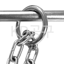 기타 스텐 라운드링 12mm 스테인레스 용접 고리 O 오링 원형 공예용 가죽 끈 케이디공구 KD09, 1개, 내경 100mm