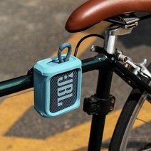 JBL GO3 용 자전거 스피커 보호 브래킷 보호 케이스, 파란색