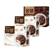 롯데제과 몽쉘 오리지널 크림384gX2개+카카오 384gX1개, 384g, 3개