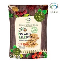 푸른들판 포대 분리 대두 단백질 분말 ISP 100% 500g, 상세설명 참조, 없음