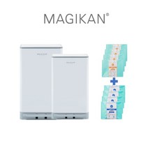 [매직캔] ○[인기구성] 히포 HIPPO(21L+27L) + 매직롤 총8매 (화이트/세, 색상:화이트