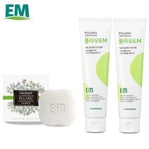 EM 풀라무 명절선물세트 1-5호 일반비누 1개 치약 2개