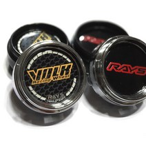 볼크휠캡 RAYS휠 휠캡 레이스휠캡 te37 VOLK RACING 허브캡 휠타이어용품 휠악세사리 레이싱휠캡 써킷용품, (02)VOLK black