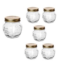 보르미올리 콰트로(쿼드로)안포라 유리병 500ml, 6개