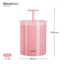 네일트리트먼트 포밍 클린 도구 심플 페이스 클렌저 샤워 목욕 샴푸 폼 메이커 버블 포머 장치 클렌징 크림 재사용 가능 손톱강화제 영양제, 1.pink