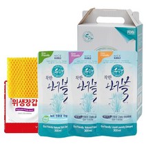 더진심 설 명절 선물 세트 프리미엄 주방 세탁 세제, 7호