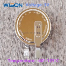 CR2050B ML1220 CR2050HR 1220 납땜 피트가 있는 3V 버튼 배터리 신규 및 제품, [02] Negative pole