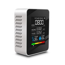 이산화탄소경보기 co2 tester air quality detector with 전기, 협력사, 하얀색