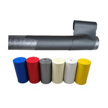 [소공원]냉동 배관 테이프 마무리 에어컨 수도 실외기 호스 매직 보온 단열 급수 온수 소화 1개, 회색